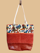 Load image into Gallery viewer, Wool & Wax Tote with Slip Pocket – By: Tally Ho Stitchery