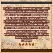 Load image into Gallery viewer, Yellowstone National Park Map Ceramic Coaster - By: XPLORER MAPS