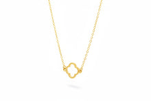 Load image into Gallery viewer, Gold-Filled Clover Necklace (#6722) – By: Cobblestone Designs of Montana