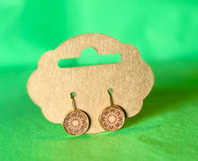 Load image into Gallery viewer, Handcrafted Leather Mini Earrings - By: AnH Slivertip Family