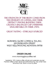 Load image into Gallery viewer, White Chocolate Huckleberry Flavored Coffee (Whole Bean) - By: Morning Glory Coffee & Tea