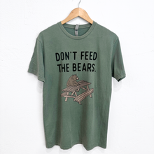 Load image into Gallery viewer, Don't Feed the Bears Tee - By: The Montana Scene