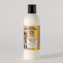 Load image into Gallery viewer, Bottle of Windrift Hill Goats N' Oats goat milk lotion.