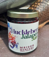 Load image into Gallery viewer, Huckleberry Jalapeño Jam - By: Maiden Montana