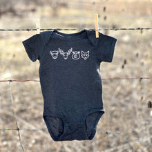 Load image into Gallery viewer, Made of Mountains - Woodland Creatures Onesie