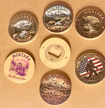 Load image into Gallery viewer, Montana & Livingston Magnetic Bottle Openers – By: AnH Silvertip Family