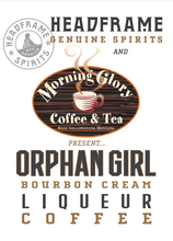 Load image into Gallery viewer, Orphan Girl Bourbon Cream Liqueur Flavored Coffee (Ground) - By: Morning Glory Coffee & Tea