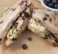 Load image into Gallery viewer, Huckleberry Harvest Chicken Salad Sandwich