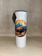 Load image into Gallery viewer, YNP Bison Tumbler - By: 406 Vinyl Art