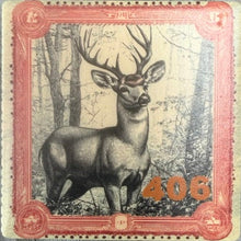Load image into Gallery viewer, Montana & Yellowstone Stamp Ceramic Magnets – By: AnH Silvertip Family