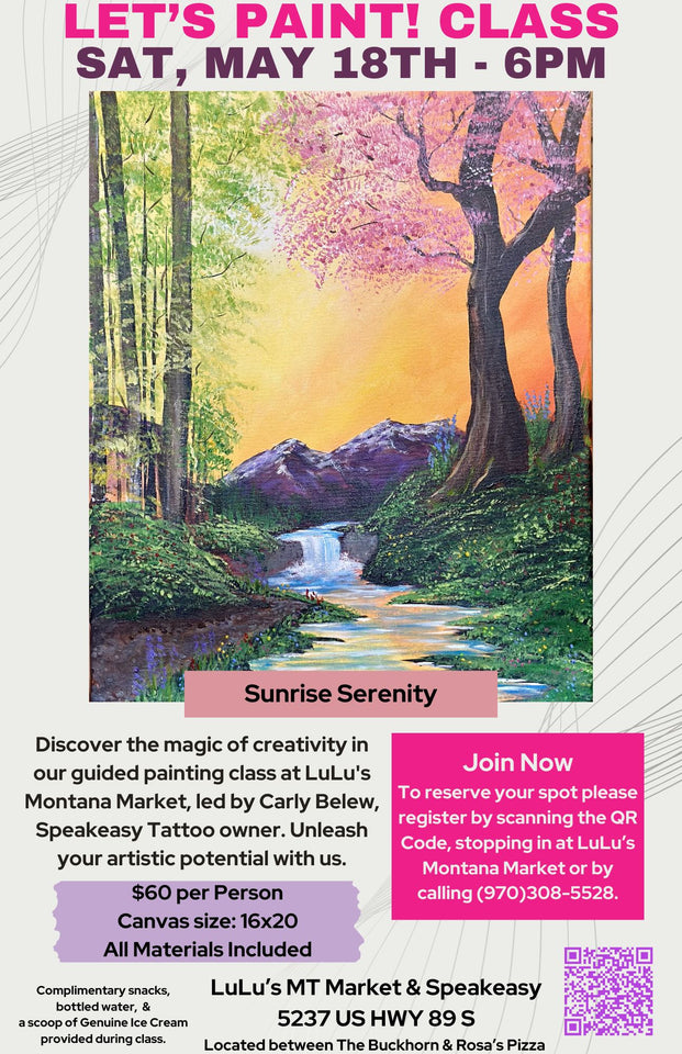 Let's Paint! Class May 2024 - Sunrise Serenity