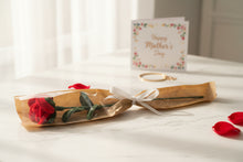 Load image into Gallery viewer, Red Pipe Cleaner Rose Stem – By: Christina Rawley