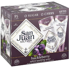 Load image into Gallery viewer, Huckleberry Seltzer - By: San Juan Seltzer