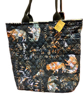 Load image into Gallery viewer, Handmade Quilted Tote Bag with Inside Pocket - By: Tally Ho Stitchery
