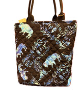 Load image into Gallery viewer, Handmade Quilted Tote Bag with Inside Pocket - By: Tally Ho Stitchery