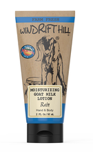 Load image into Gallery viewer, Rain Sent Goat Milk Lotion 2oz Tube - By: Windrift Hill