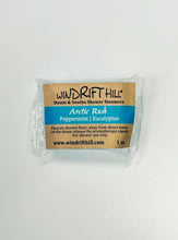 Load image into Gallery viewer, Windrift Hill Goat Milk Skincare - Arctic Rush Peppermint & Eucalyptus Shower Steamer| Energize