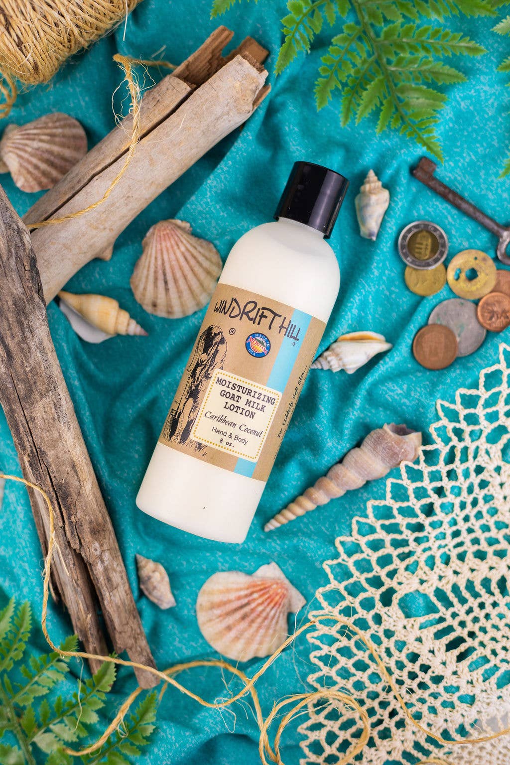 Caribbean Coconut Goat Milk Lotion - By: Windrift Hill – LuLu's