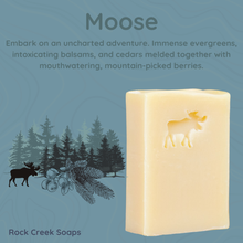 Load image into Gallery viewer, Moose Bar Soap: Balsam & Cedar - By: Rock Creek Soaps