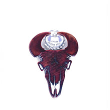 Load image into Gallery viewer, Bison Skull Magnetic Bottle Opener- By: Blue Moose Metals