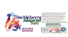 Load image into Gallery viewer, Huckleberry Jalapeño Jam - By: Maiden Montana