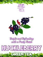 Load image into Gallery viewer, Huckleberry Flavored Green Tea – By: Morning Glory Coffee & Tea