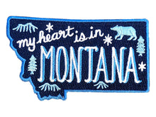 Load image into Gallery viewer, &quot;My Heart is in Montana” Patch – By: Noteworthy Paper &amp; Press
