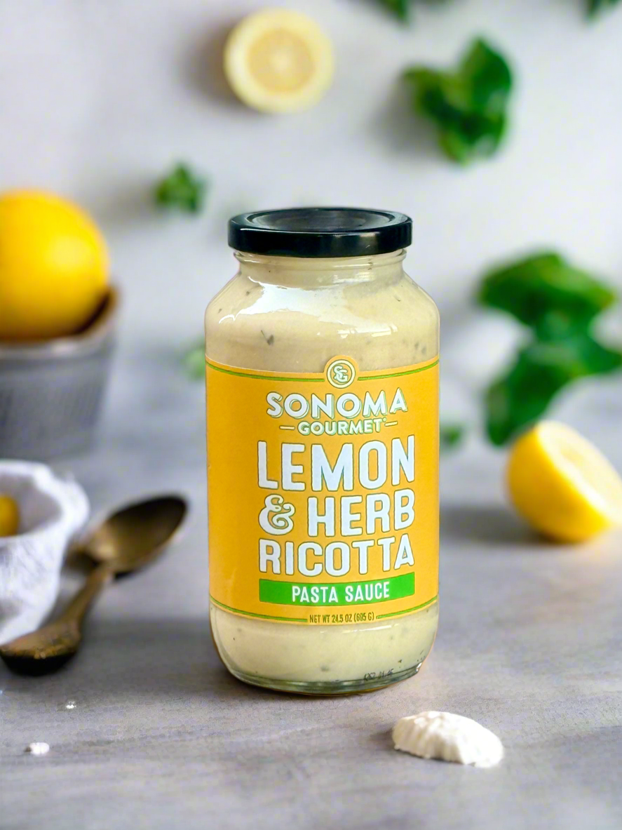 Lemon & Herb Ricotta Pasta Sauce - By: Sonoma Gourmet