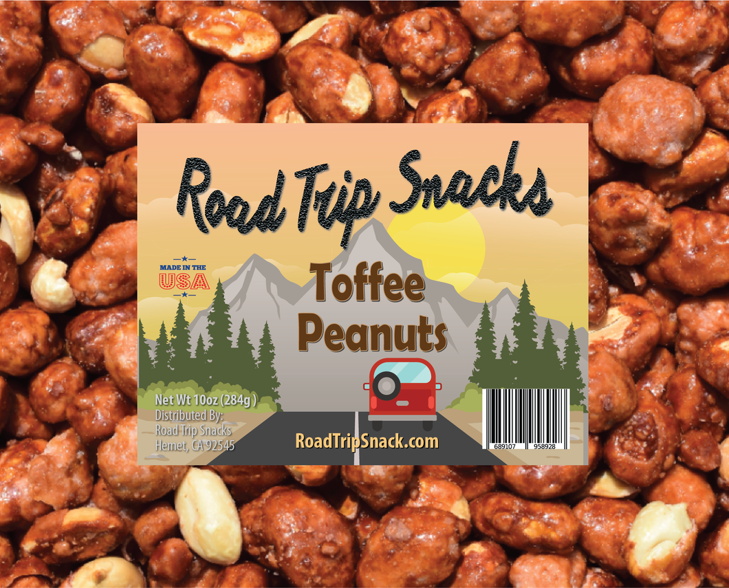 Butter Toffee Peanuts - By: Tender Heifer Snack Co
