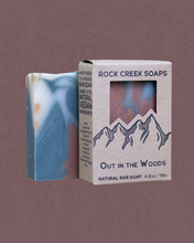 Load image into Gallery viewer, Rock Creek Soaps - Out in the Woods Bar Soap | Deep Forest &amp; Crisp Air
