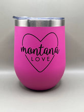 Load image into Gallery viewer, The Montana Way - Simply Montana Wine Tumbler in Pink
