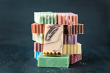 Load image into Gallery viewer, Windrift Hill Goat Milk Skincare - Honey N' Rolled Oats Goat Milk Soap
