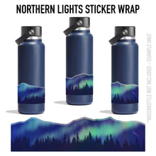 Load image into Gallery viewer, Northern Lights Sticker Wrap - Holographic - By: Creatively Leanne
