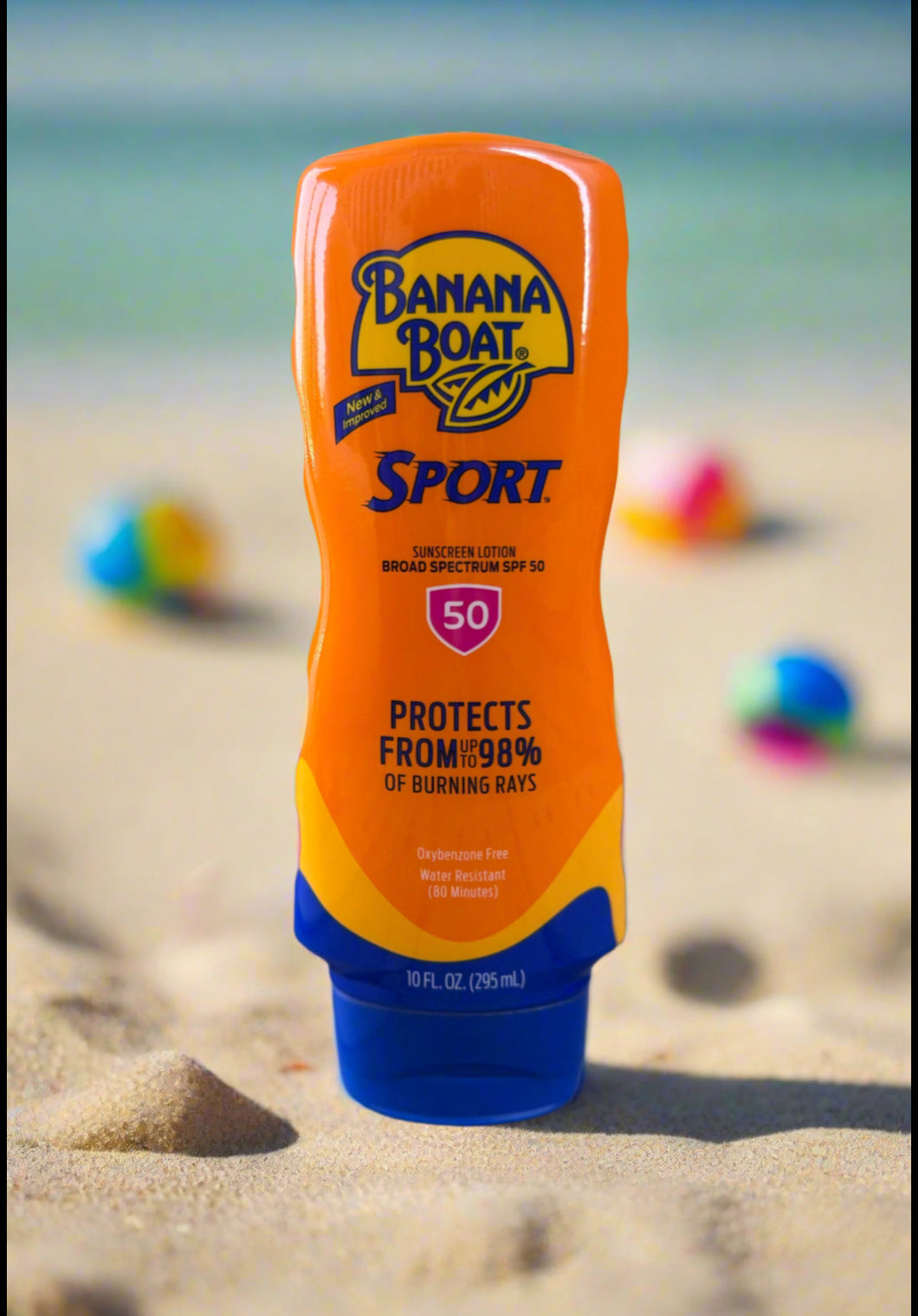 50 SPF Sunscreen Lotion - By: Banana Boat