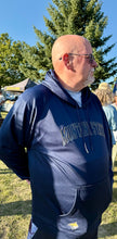 Load image into Gallery viewer, Montana State Bobcats Navy Pullover Hoodie – By: Champion
