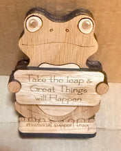 Load image into Gallery viewer, Emotional Support Desk Stand – By: AnH Silvertip Family
