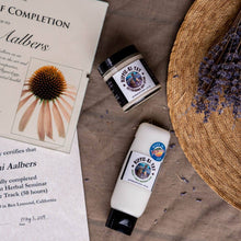 Load image into Gallery viewer, Comfrey &amp; Sweet Marjoram Lotion - By: Hippie-Ki-Yay
