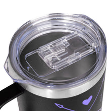 Load image into Gallery viewer, The Montana Way - Montana Girl Coffee Travel Mug in Black
