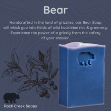 Load image into Gallery viewer, Rock Creek Soaps - Bear Bar Soap | Huckleberry

