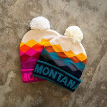 Load image into Gallery viewer, Montana Diamonds Pom Beanie - By: The Montana Scene
