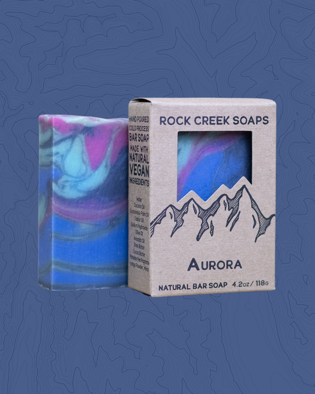 Aurora | Bar Soap Dark Fruit & Musk - By: Rock Creek Soaps
