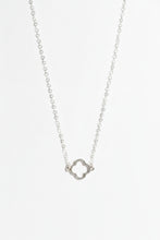 Load image into Gallery viewer, Sterling Silver Clover Necklace (#6718) – By: Cobblestone Designs of Montana
