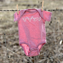 Load image into Gallery viewer, Made of Mountains - Woodland Creatures Onesie
