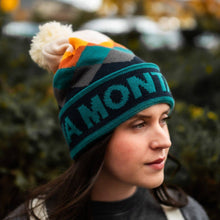 Load image into Gallery viewer, Montana Diamonds Pom Beanie - By: The Montana Scene
