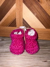 Load image into Gallery viewer, Handmade Baby Booties - By: Wonderhorse Enterprises (Dr. Ava Riccardi)
