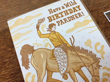 Load image into Gallery viewer, Birthday Pardner Card - By: Noteworthy Paper &amp; Press
