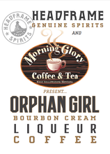 Load image into Gallery viewer, Orphan Girl Bourbon Cream Liqueur Flavored Coffee (Ground) - By: Morning Glory Coffee &amp; Tea
