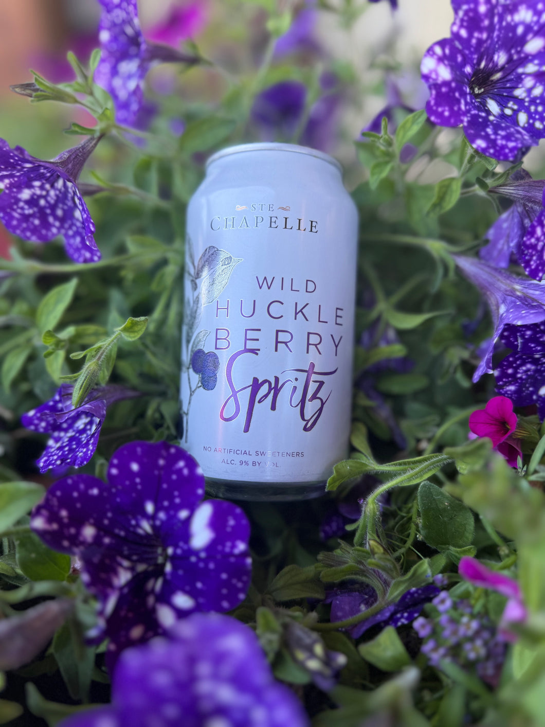 Ste Chapelle Wild Huckleberry 12 oz. Can