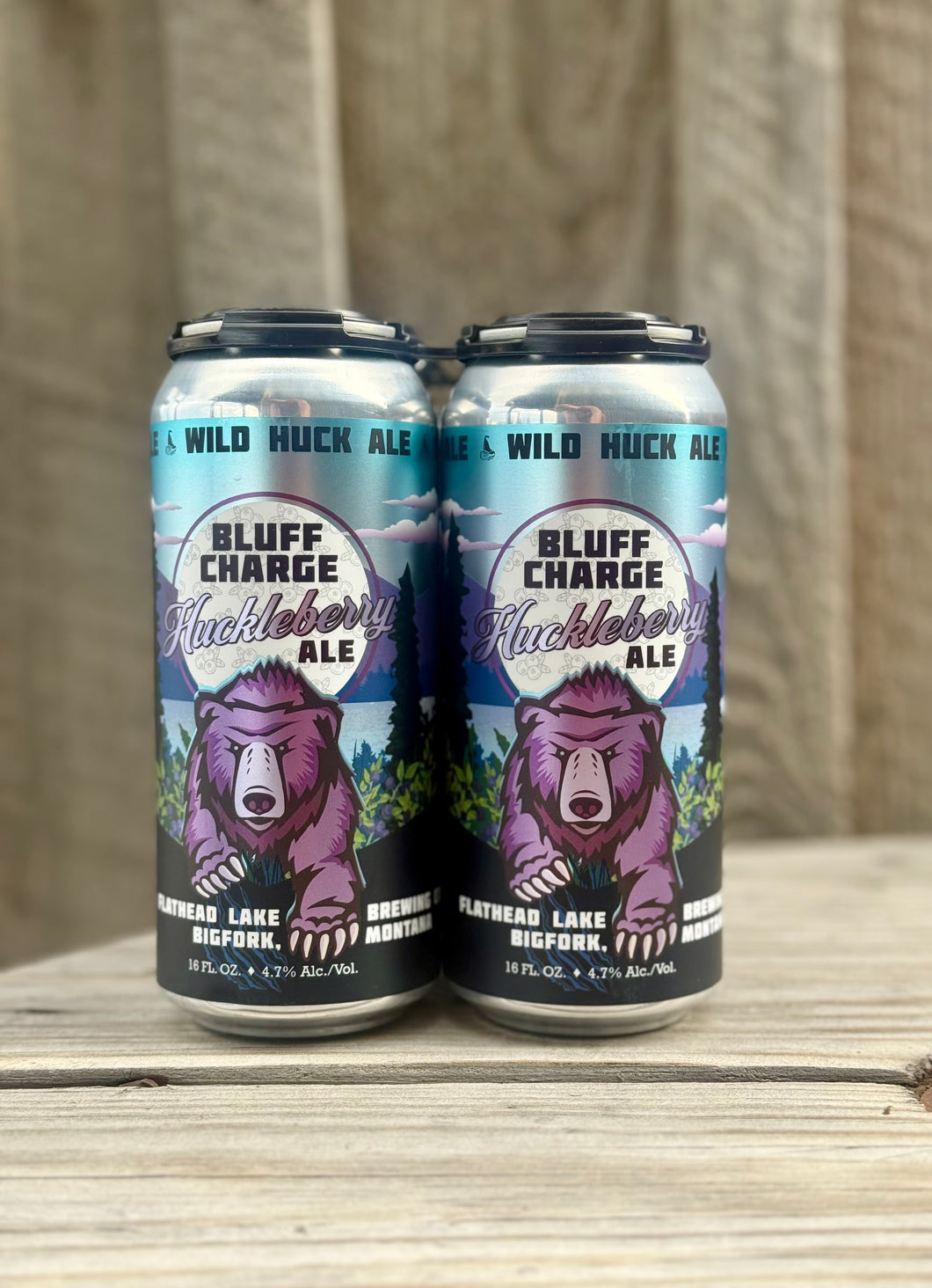 Bluff Charge Huckleberry Ale – By: Flathead Lake Brewing Co.