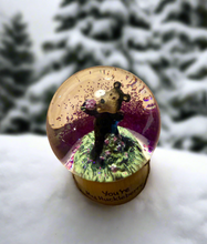 Load image into Gallery viewer, &quot;You&#39;re My Huckleberry&quot; Huck L. Bear Snow Globe - By: Mother Moose Gifts
